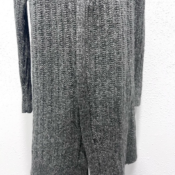 Banana Republic long open Charcoal Women's Cardigan - Picture 8 of 10